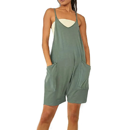 Shorts Jumpsuit with pockets