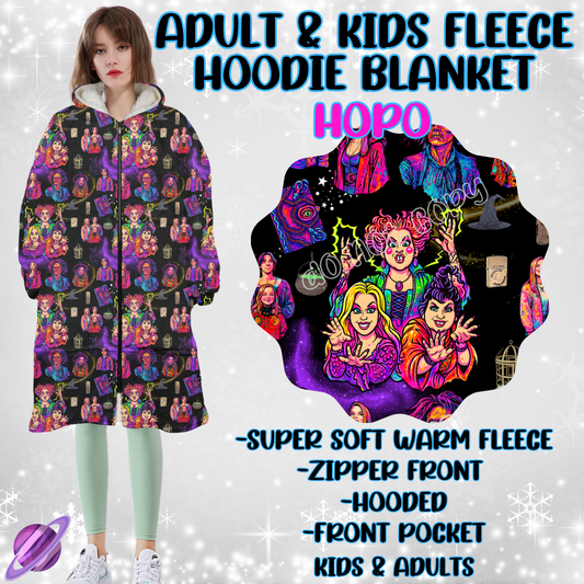 HOPO - HOODIE BLANKET RUN-PREORDER CLOSING 9/27