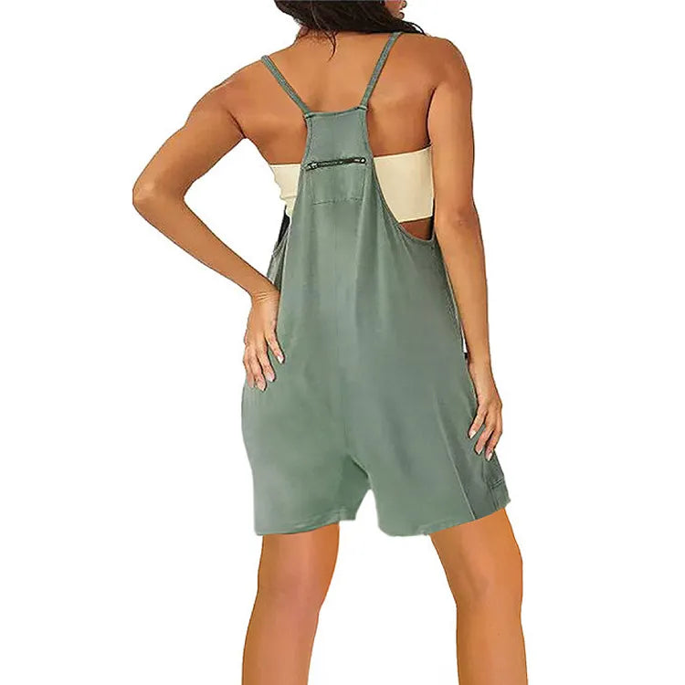 Shorts Jumpsuit with pockets