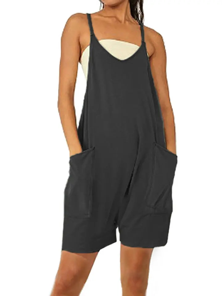 Shorts Jumpsuit with pockets