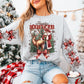 HOWDY CHRISTMAS SWEATSHIRT W/ SLEEVE PRINT