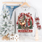 HOWDY CHRISTMAS SWEATSHIRT W/ SLEEVE PRINT