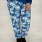 Snowflake Butterfly Joggers w/ Pockets