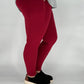 Cranberry Sport Pocket Leggings