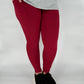 Cranberry Pocket Leggings