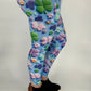 Colorful Clover Leggings w/ Pockets