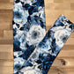 Icy Floral Leggings w/ Pockets