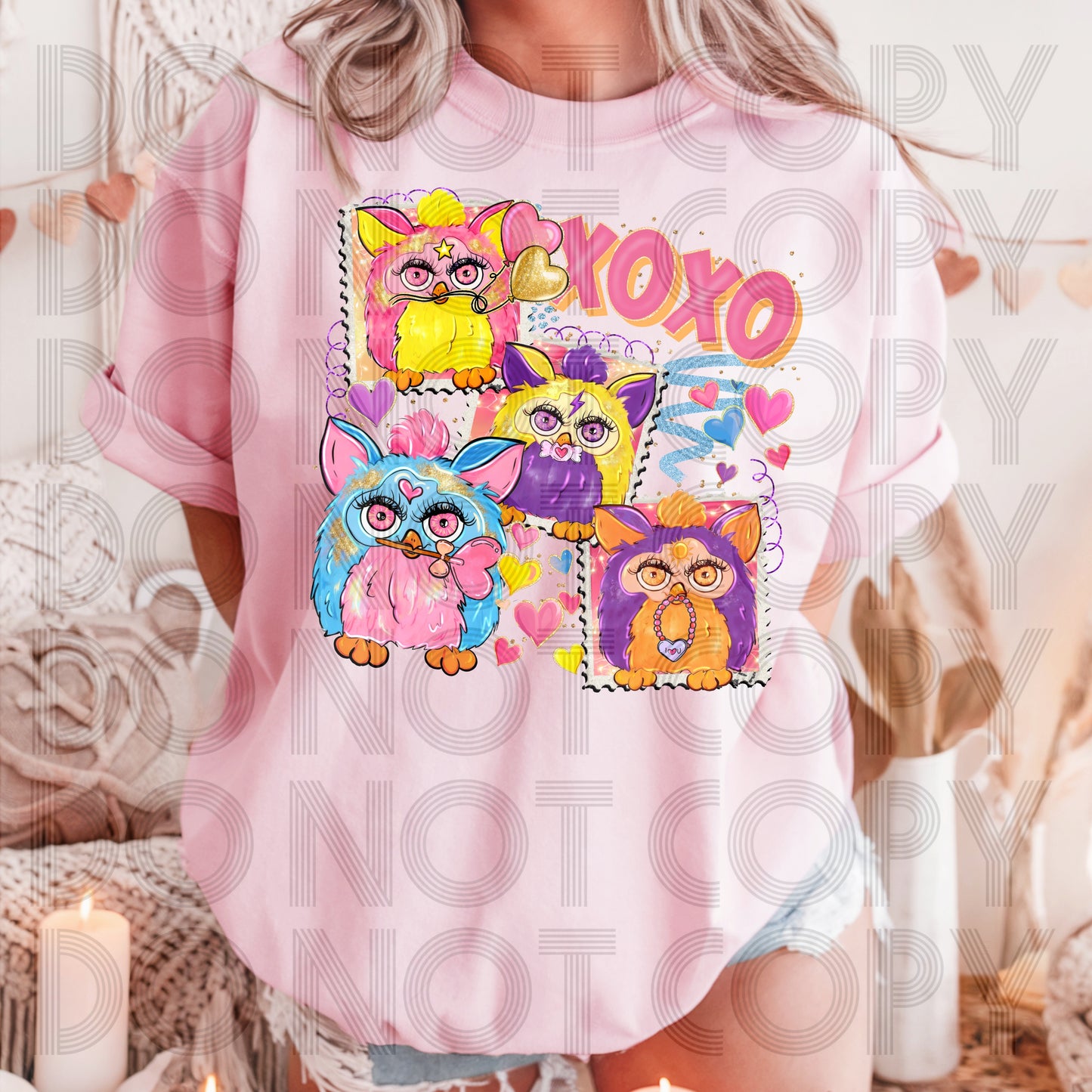 Chatty Fuzzy Friend Shirt | Y2K Nostalgic Cartoon-Inspired Tee, Crewneck or Hoodie