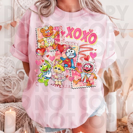 Whimsical Puppet Friends Shirt | Retro Variety Show Cartoon-Inspired Tee, Crewneck or Hoodie