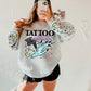 TATTOO ADDICT SWEATSHIRT W/ SLEEVE PRINT