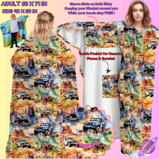 WEARABLE THROW RUN-J TRUCK-PREORDER CLOSING 8/31
