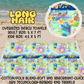 LONG HAIR - OVERSIZED BEACH TOWEL RUN 5 - PREORDER CLOSING 3/23