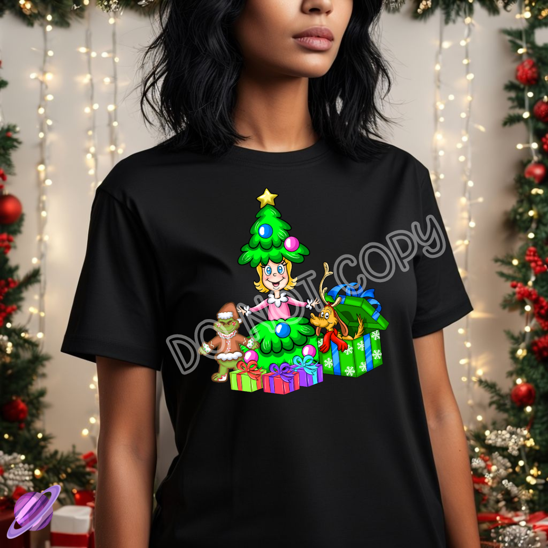 LOU WHO XMAS - CHRISTMAS RUN TEE