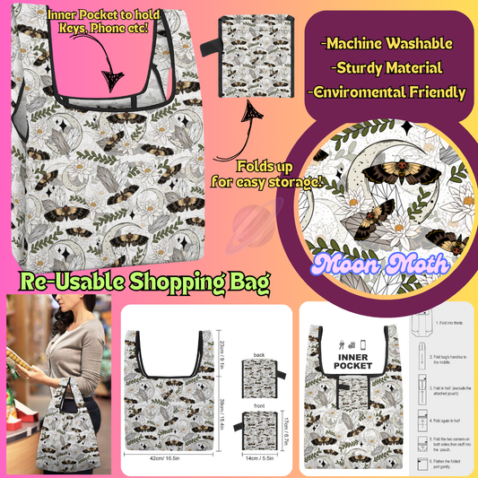 MOON MOTH-SHOPPING BAGS 2-PREORDER CLOSING 6/27