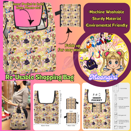 MOON GIRL-SHOPPING BAGS 2-PREORDER CLOSING 6/27