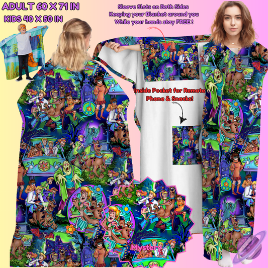 WEARABLE THROW RUN-MYSTERY-PREORDER CLOSING 8/31