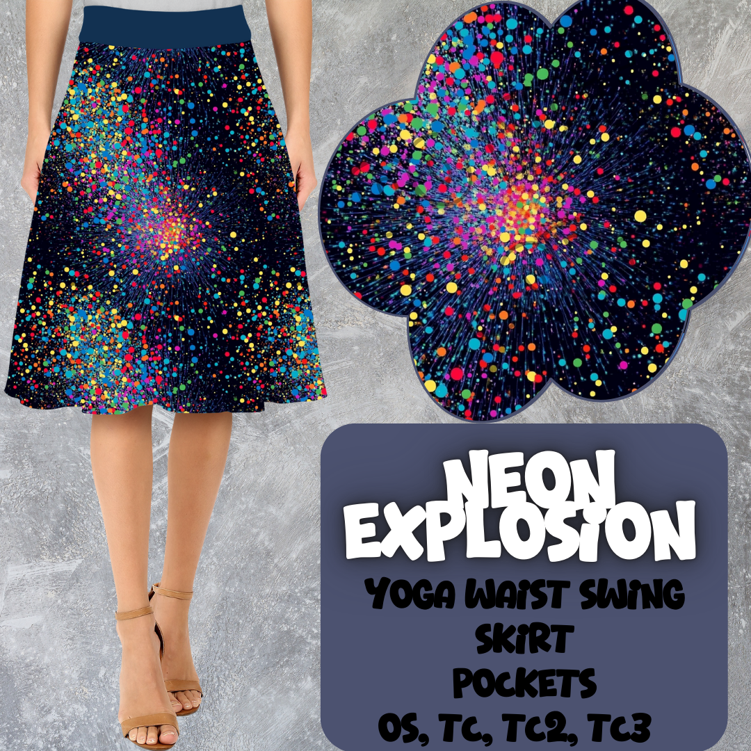 NEON EXPLOSION - SWING SKIRTS RUN 6 - PREORDER CLOSING 3/13