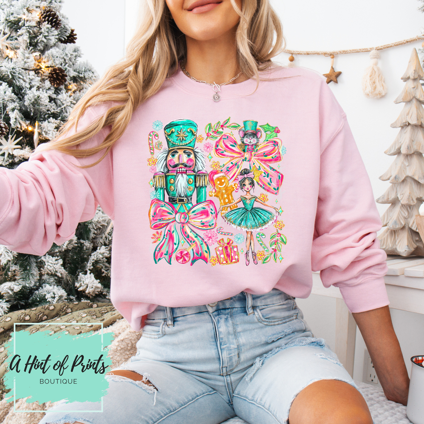 Nutcracker Holiday Graphic Tee, Crewneck & Hoodie