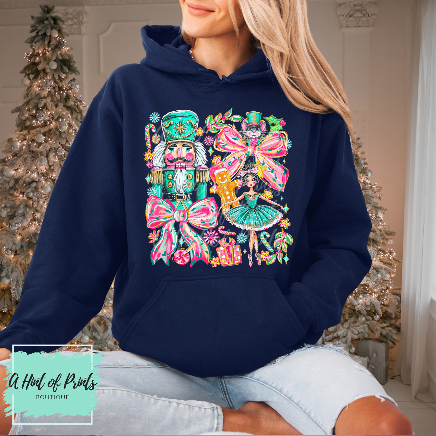 Nutcracker Holiday Graphic Tee, Crewneck & Hoodie