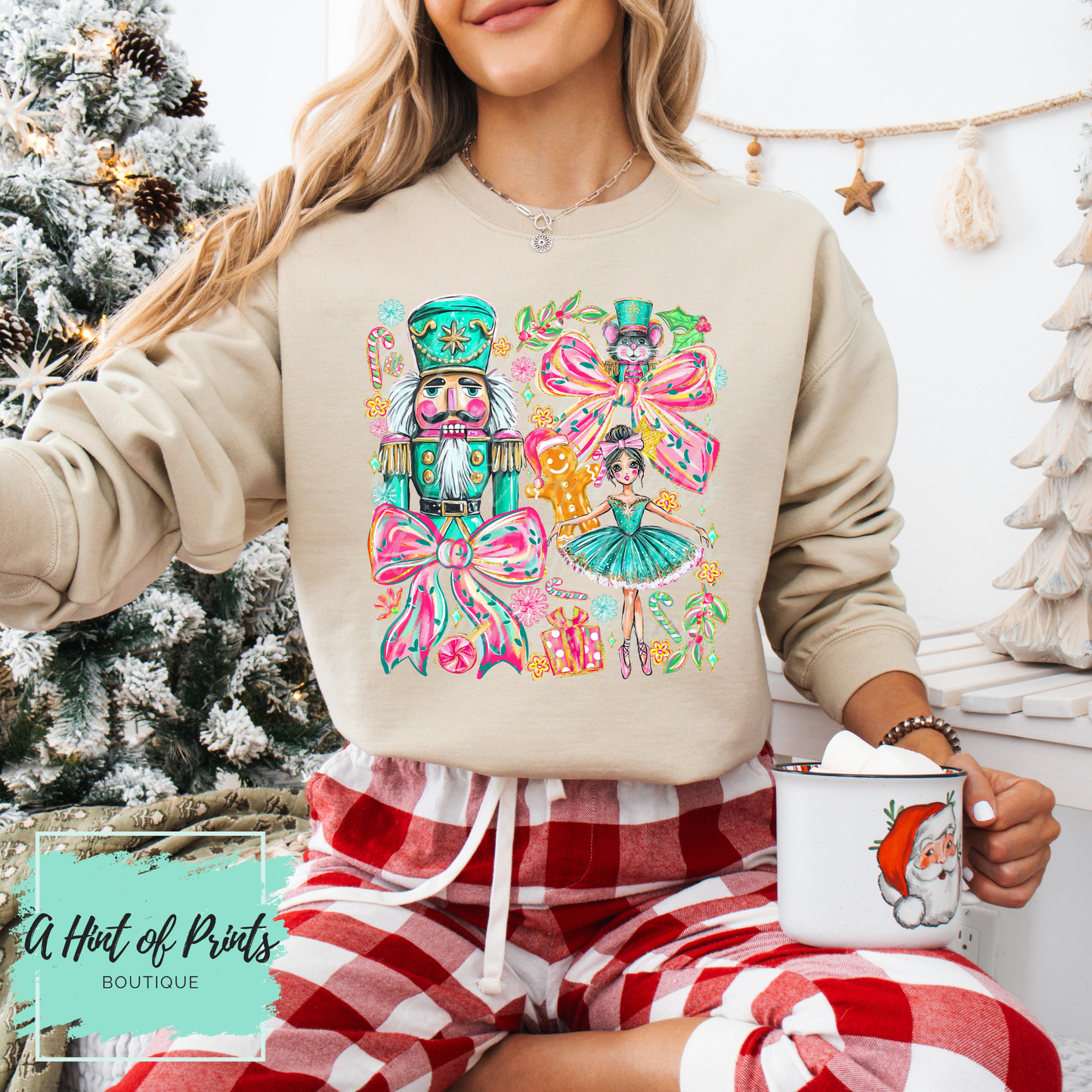 Nutcracker Holiday Graphic Tee, Crewneck & Hoodie