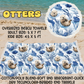 OTTERS - OVERSIZED BEACH TOWEL RUN 5 - PREORDER CLOSING 3/23