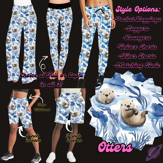 OTTERS - LEGGING/JOGGER/LOUNGER/SHORTS - PRETTY RUN PREORDER CLOSING 3/21