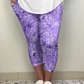 Purple Elephant Capri w/ Pockets