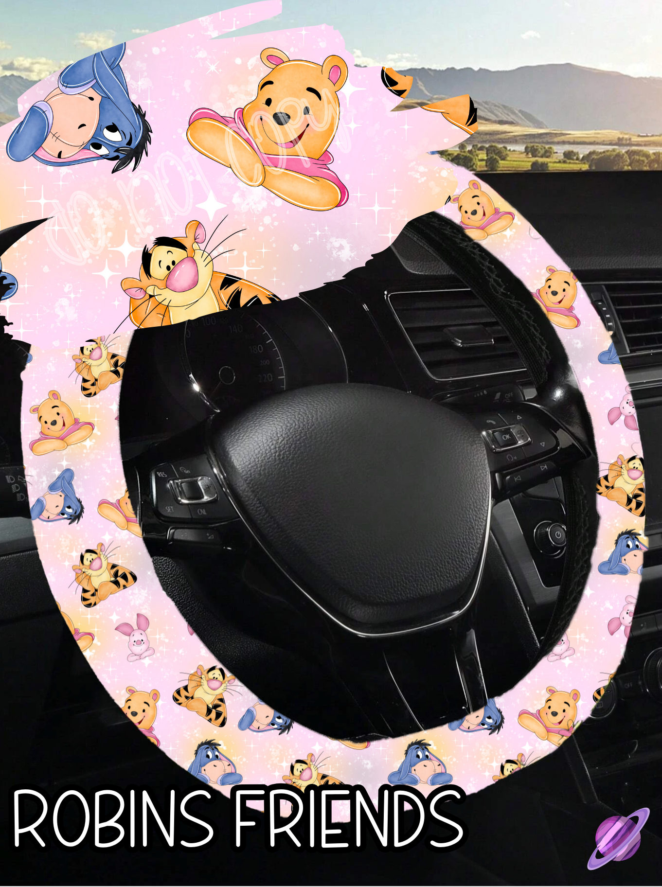 Robins Friends - Steering Wheel Cover Roud 7 - Preorder Closes 3/1