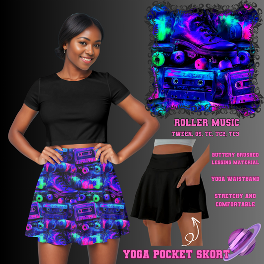 ROLLER MUSIC - POCKET SKORT RUN 2 - PREORDER CLOSING 5/21