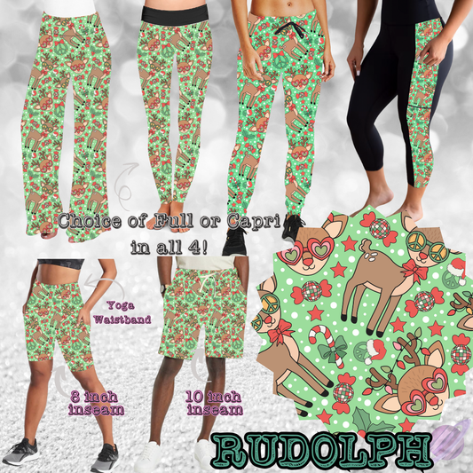 RUDOLPH -XMAS RUN-6 STYLE BOTTOMS-PREORDER CLOSING 9/13