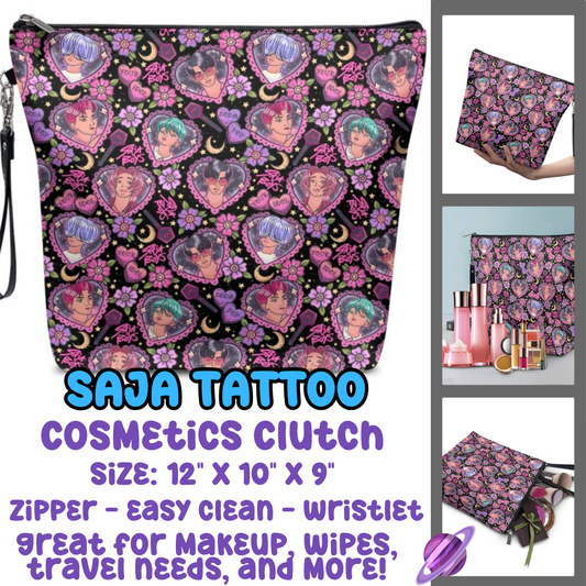 SAJA TATTOO - COSMETIC CLUTCH RUN 3 PREORDER CLOSES 9/17
