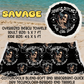 SAVAGE - OVERSIZED BEACH TOWEL RUN 5 - PREORDER CLOSING 3/23