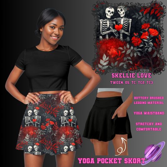 SKELLIE LOVE - POCKET SKORT RUN 2 - PREORDER CLOSING 5/21