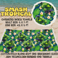 SMASH TROPICAL - OVERSIZED BEACH TOWEL RUN 5 - PREORDER CLOSING 3/23