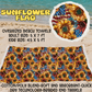 SUNFLOWER FLAG - OVERSIZED BEACH TOWEL RUN 5 - PREORDER CLOSING 3/23