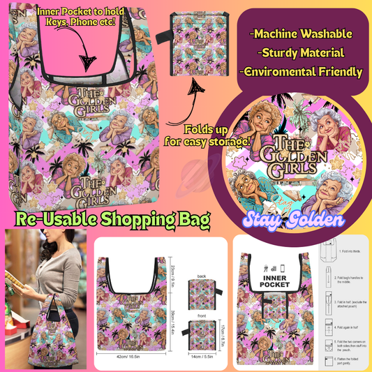 STAY GOLDEN-SHOPPING BAGS 2-PREORDER CLOSING 6/27