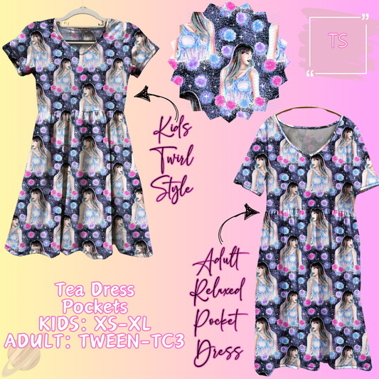 TS - Adult & Kids - Magical Tea Dress Run- Preorder Closing 1/29