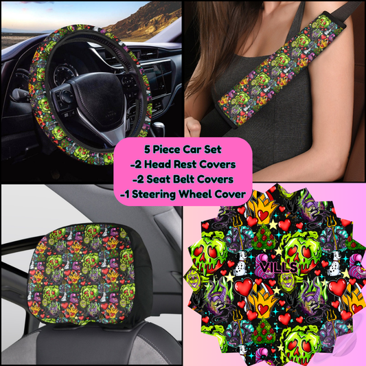5 PIECE CAR SET-VILLS-PREORDER CLOSING 9/5