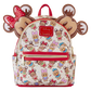 Mickey & Friends Gingerbread Cookie All-Over Print Mini Backpack With Ear Headband
