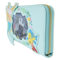 The Little Mermaid Princess Series Lenticular Zip Around Wristlet Wallet