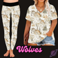 WOLVES - V-NECK TUNIC - PRETTY RUN PREORDER CLOSING 3/21