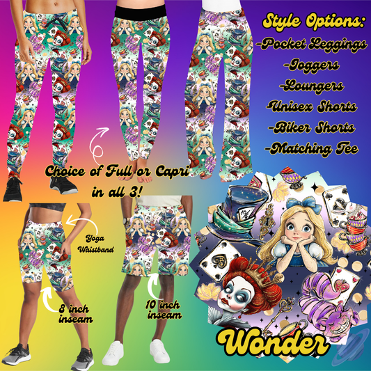 WONDER- LEGGING/JOGGER/LOUNGER/SHORTS - POLAROID PREORDER CLOSING 2/17