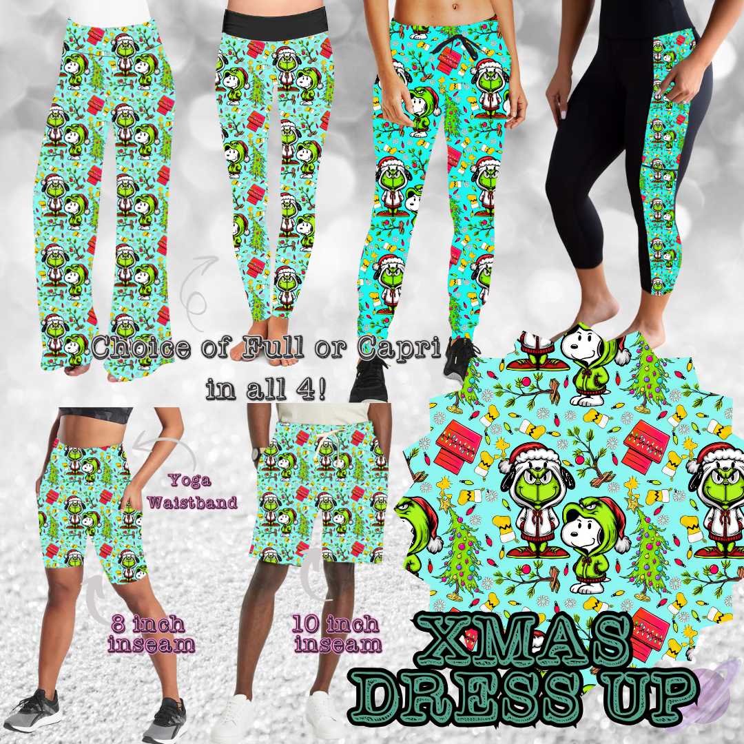 XMAS DRESS UP -XMAS RUN-6 STYLE BOTTOMS-PREORDER CLOSING 9/13