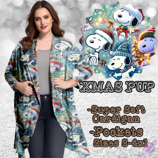 XMAS PUP -XMAS RUN-CARDIGAN-PREORDER CLOSING 9/13