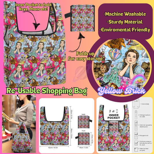 YELLOW BRICK-SHOPPING BAGS 2-PREORDER CLOSING 6/27