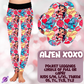 ALIEN XOXO - LEGGING/JOGGER/LOUNGER - LOVE YOU RUN PREORDER CLOSING 11/30