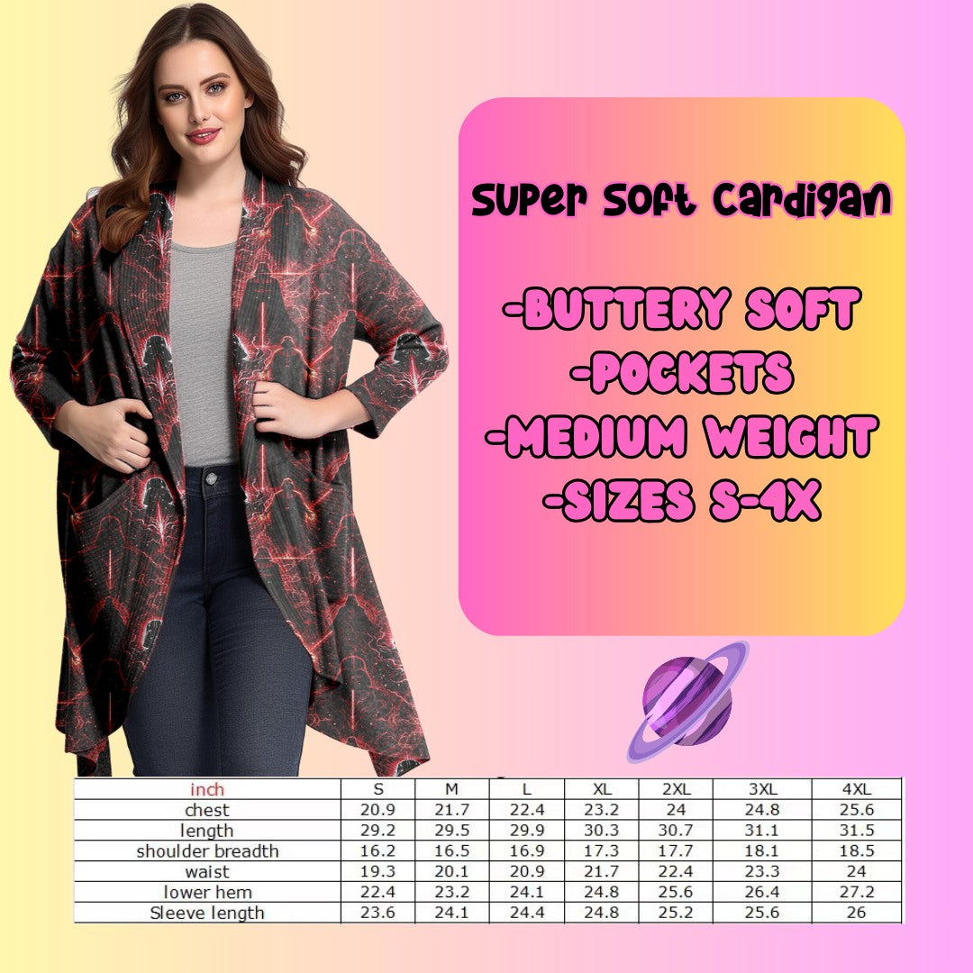 HOLOGRAPHIC SWIRL - PRETTY CARDIGAN RUN CLOSING 3/18