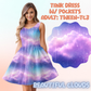 BEAUTIFUL CLOUDS - ADULT TANK DRESS PREORDER CLOSES 5/15