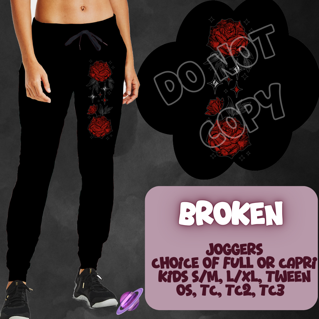 BROKEN - ONE LEG SIMPLE SETS RUN 2 - JOGGER/CAPRI PREORDER CLOSING 1/31