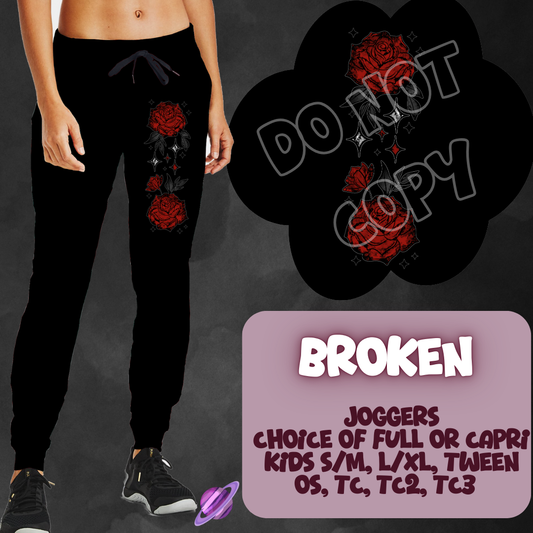 BROKEN - ONE LEG SIMPLE SETS RUN 2 - JOGGER/CAPRI PREORDER CLOSING 1/31